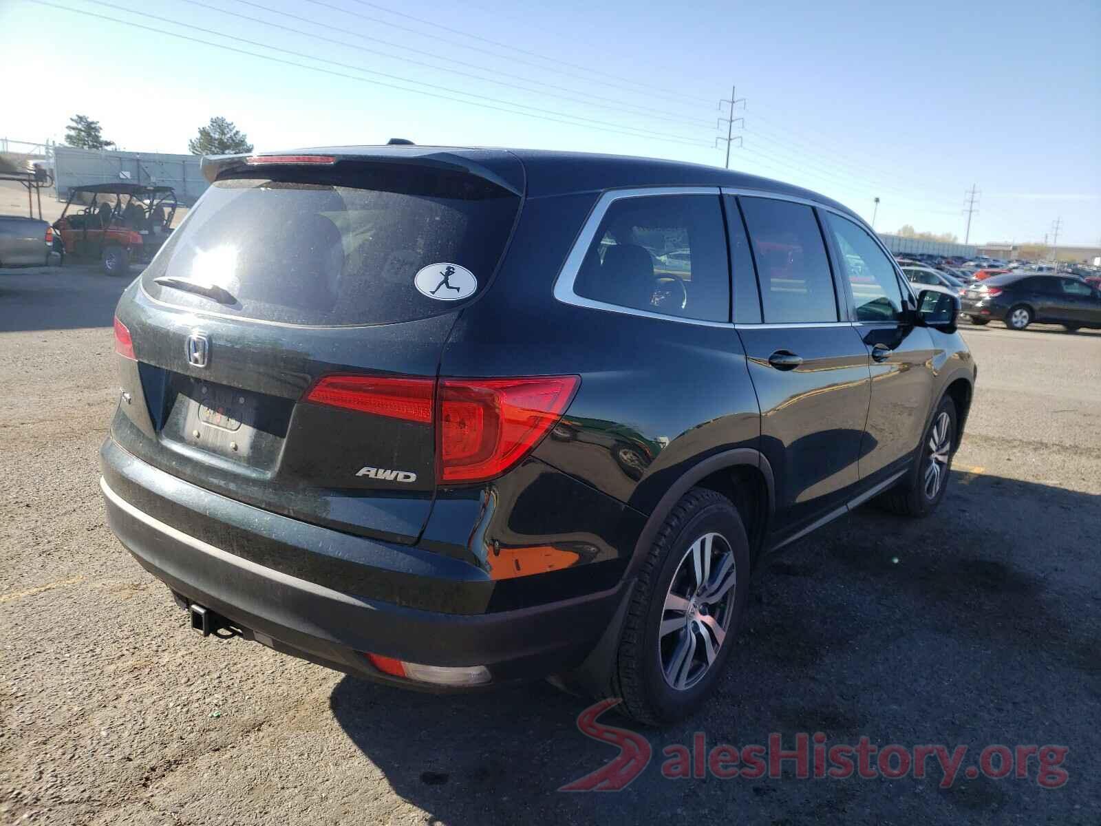 5FNYF6H55GB053261 2016 HONDA PILOT