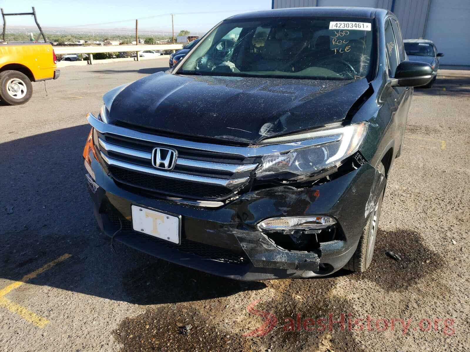 5FNYF6H55GB053261 2016 HONDA PILOT