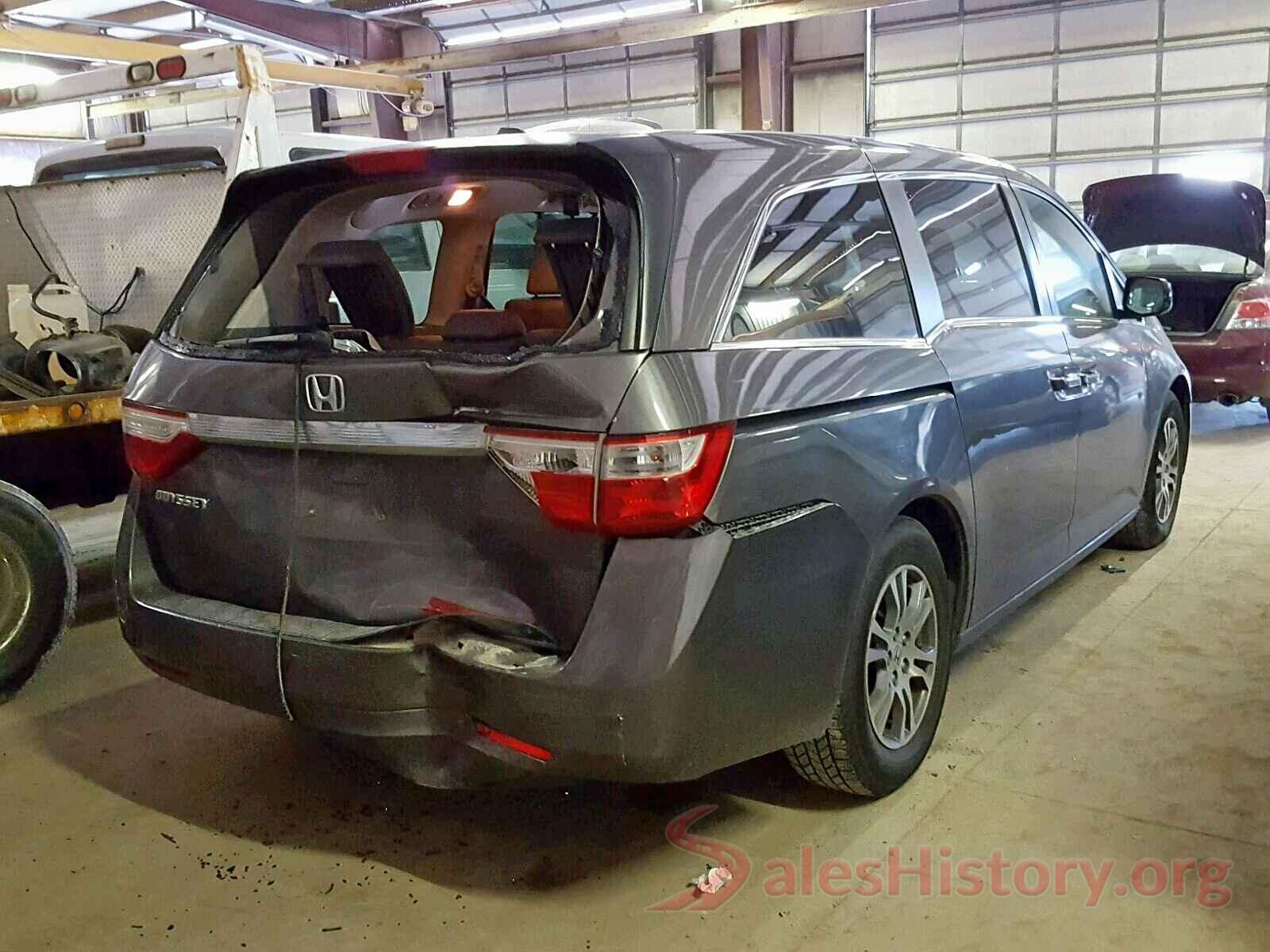 5FNRL5H6XCB101167 2012 HONDA ODYSSEY EX