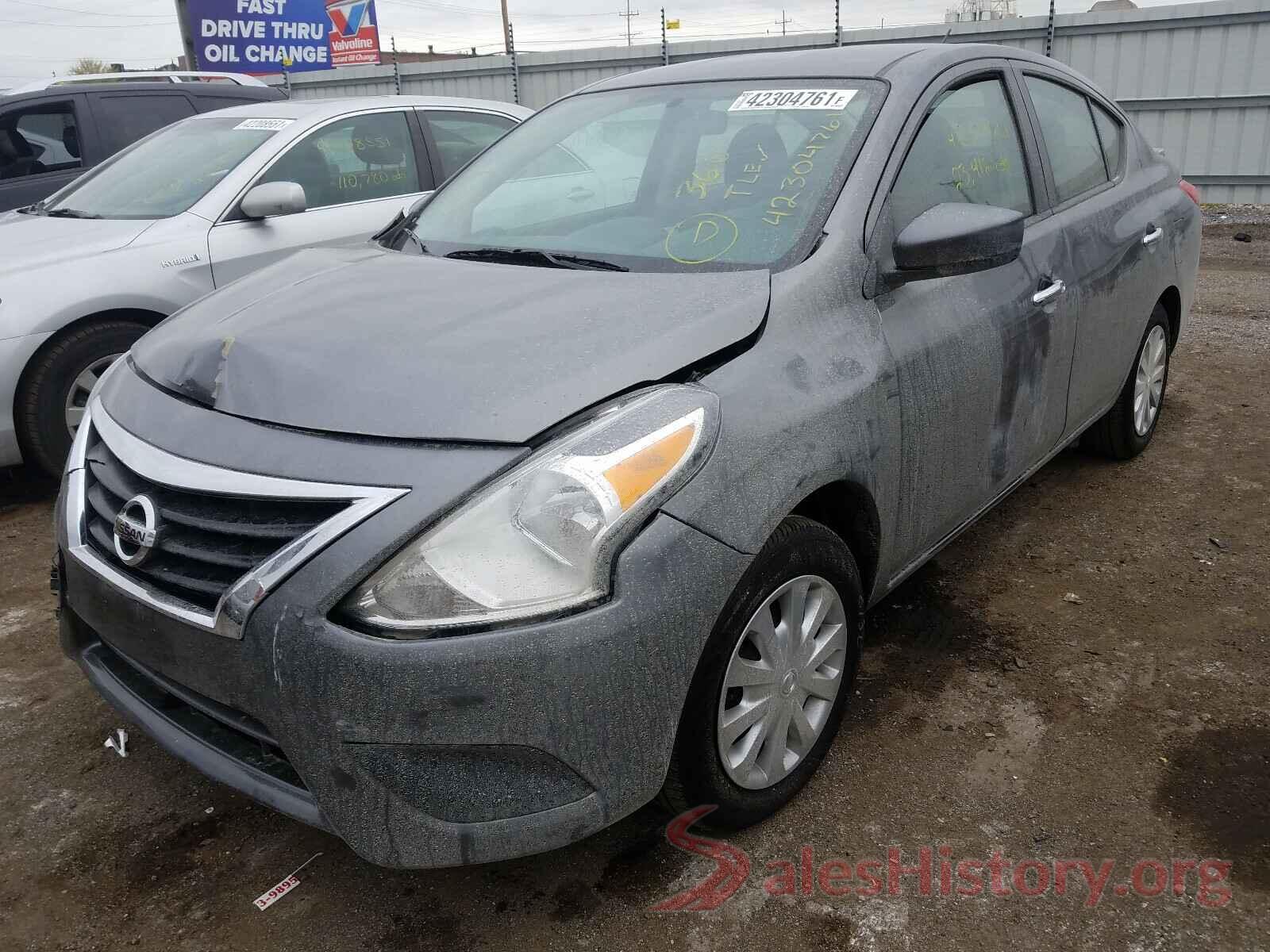 3N1CN7AP0KL866020 2019 NISSAN VERSA