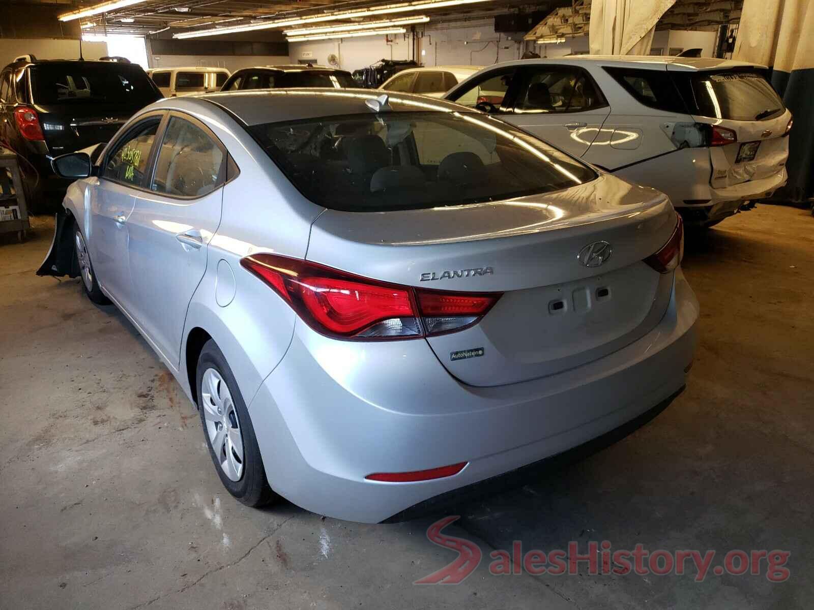 5NPDH4AE7GH731551 2016 HYUNDAI ELANTRA