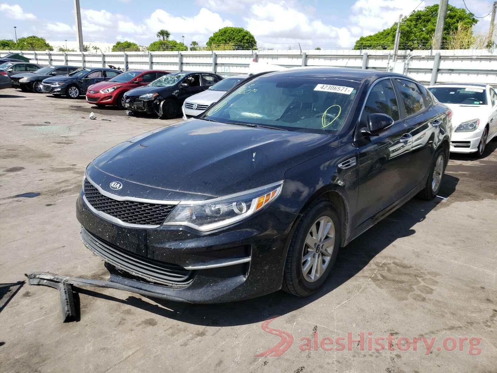 5XXGT4L36GG066550 2016 KIA OPTIMA