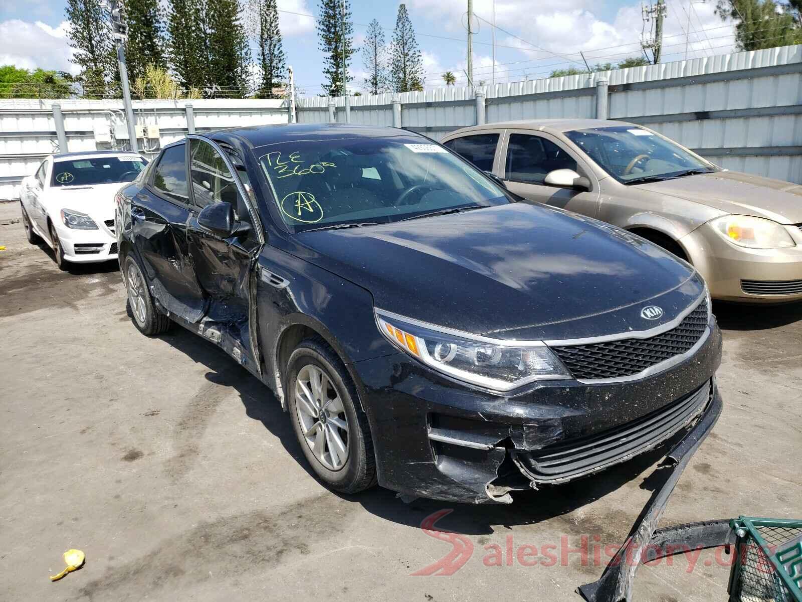 5XXGT4L36GG066550 2016 KIA OPTIMA