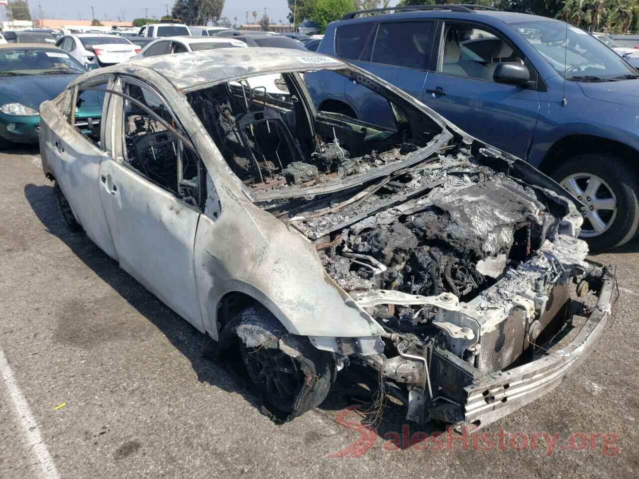 JTDKBRFU6J3602421 2018 TOYOTA PRIUS