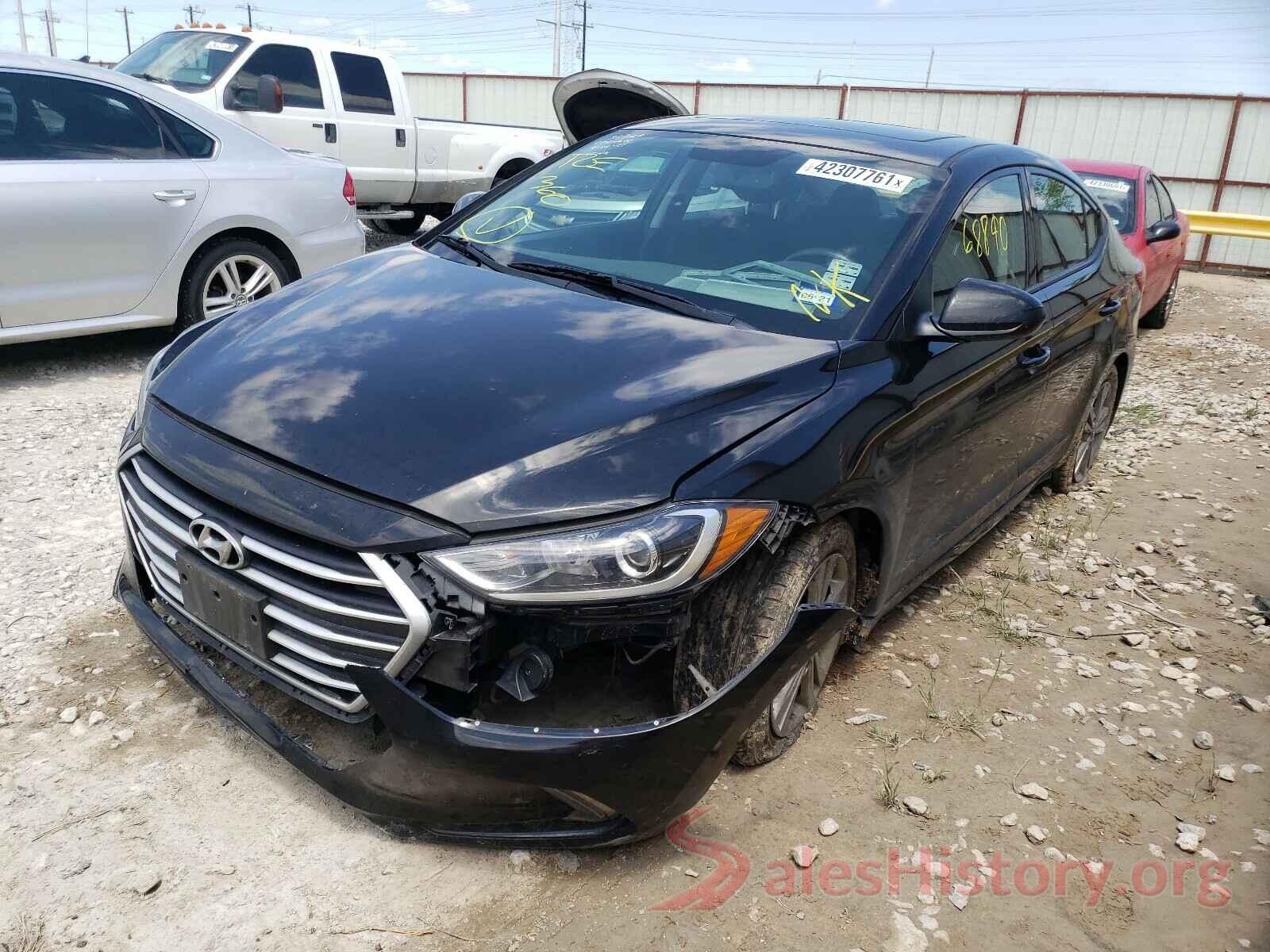 KMHD84LF8JU584333 2018 HYUNDAI ELANTRA