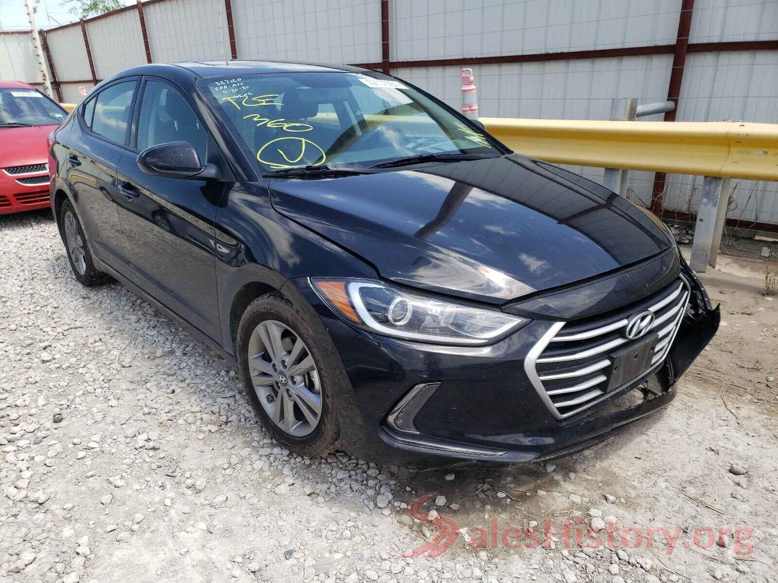 KMHD84LF8JU584333 2018 HYUNDAI ELANTRA