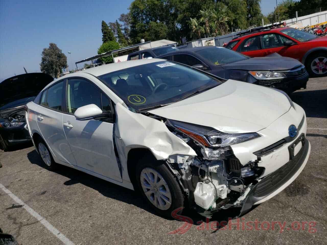 JTDKARFU0L3111624 2020 TOYOTA PRIUS