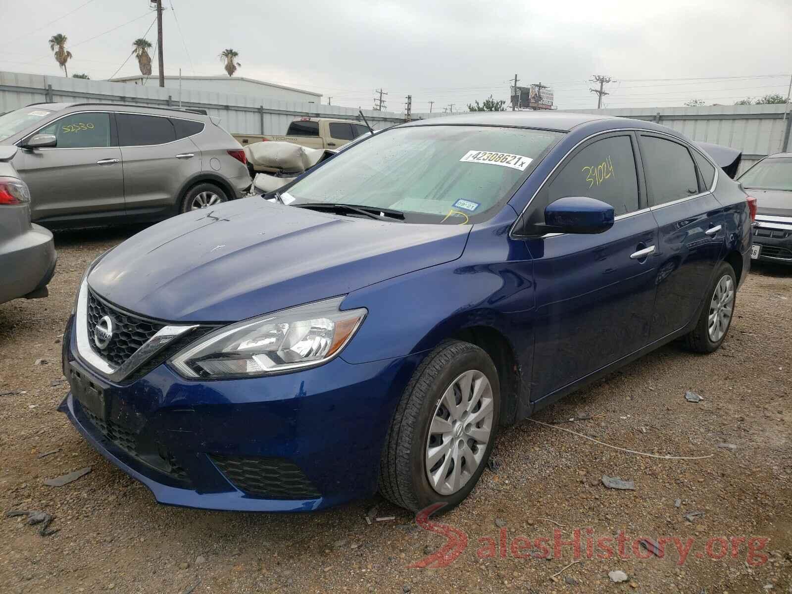 3N1AB7AP7KY393381 2019 NISSAN SENTRA