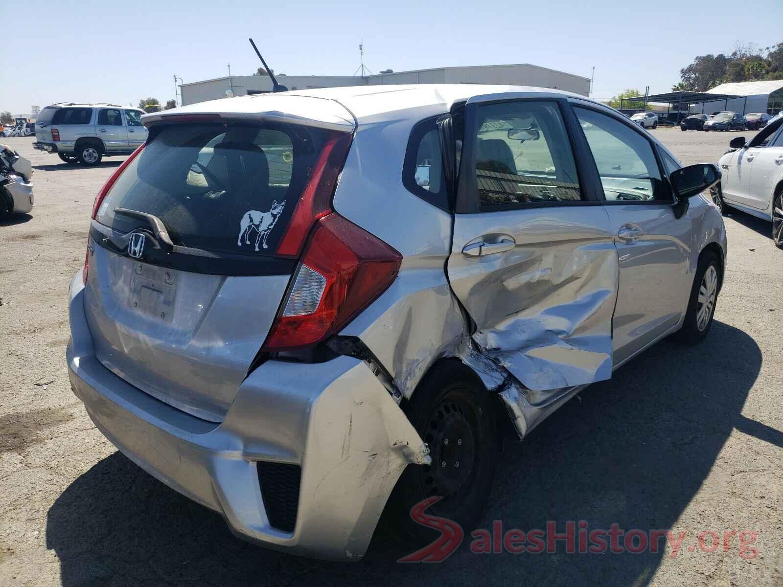 JHMGK5H5XGX009259 2016 HONDA FIT