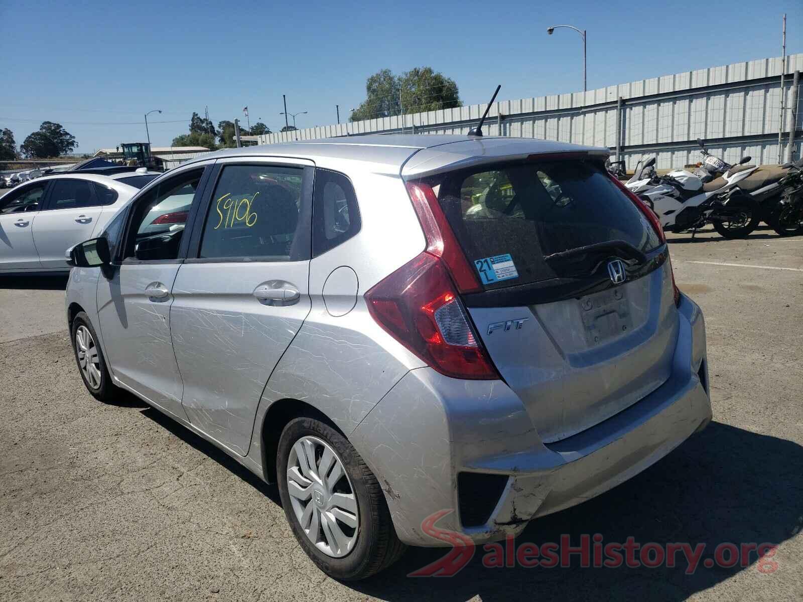 JHMGK5H5XGX009259 2016 HONDA FIT