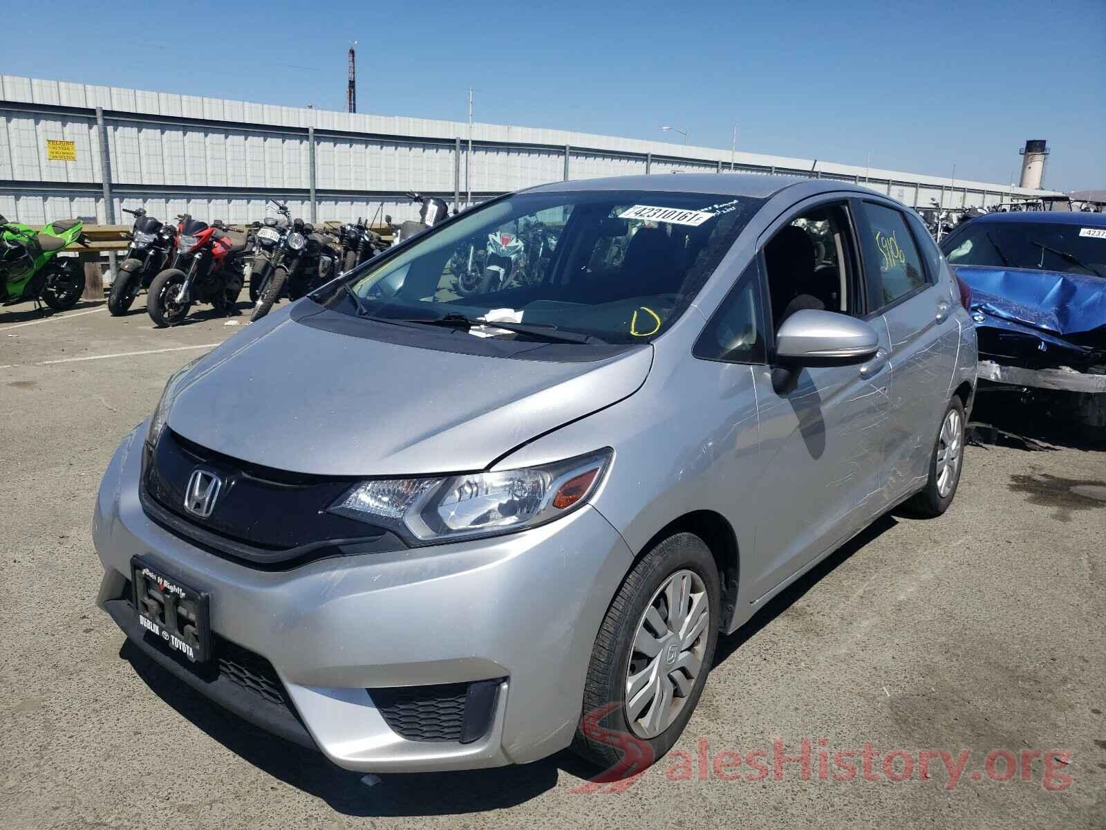 JHMGK5H5XGX009259 2016 HONDA FIT