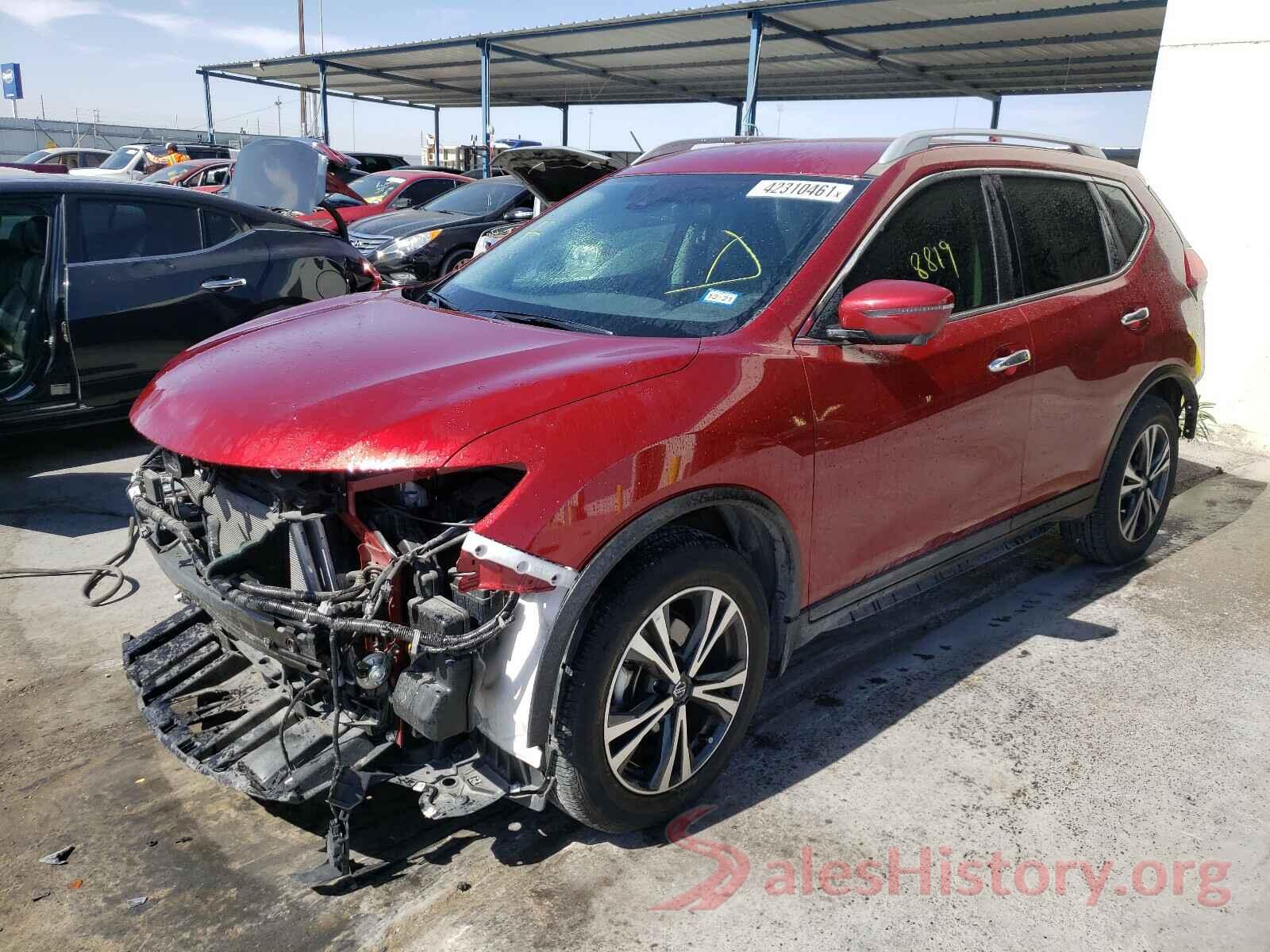 5N1AT2MT5KC759932 2019 NISSAN ROGUE