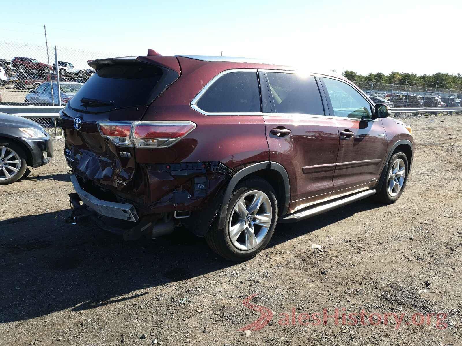 5TDDCRFH5GS014218 2016 TOYOTA HIGHLANDER