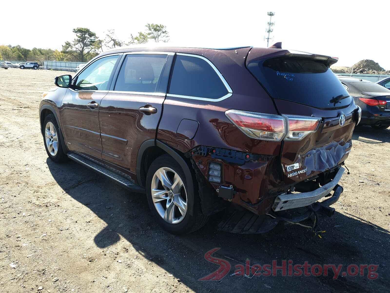 5TDDCRFH5GS014218 2016 TOYOTA HIGHLANDER