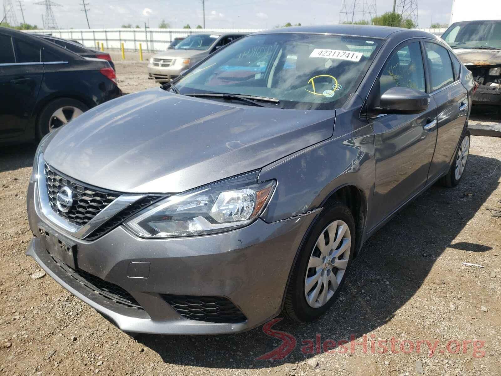 3N1AB7APXGL672490 2016 NISSAN SENTRA