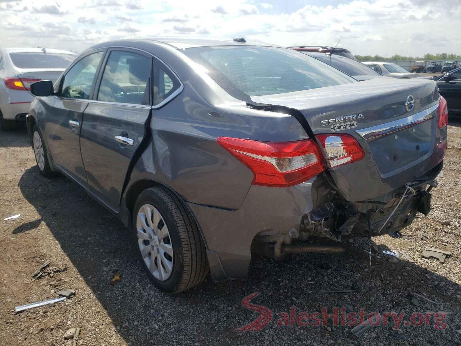 3N1AB7APXGL672490 2016 NISSAN SENTRA