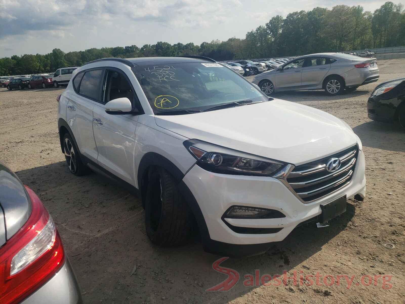 KM8J3CA22GU022948 2016 HYUNDAI TUCSON