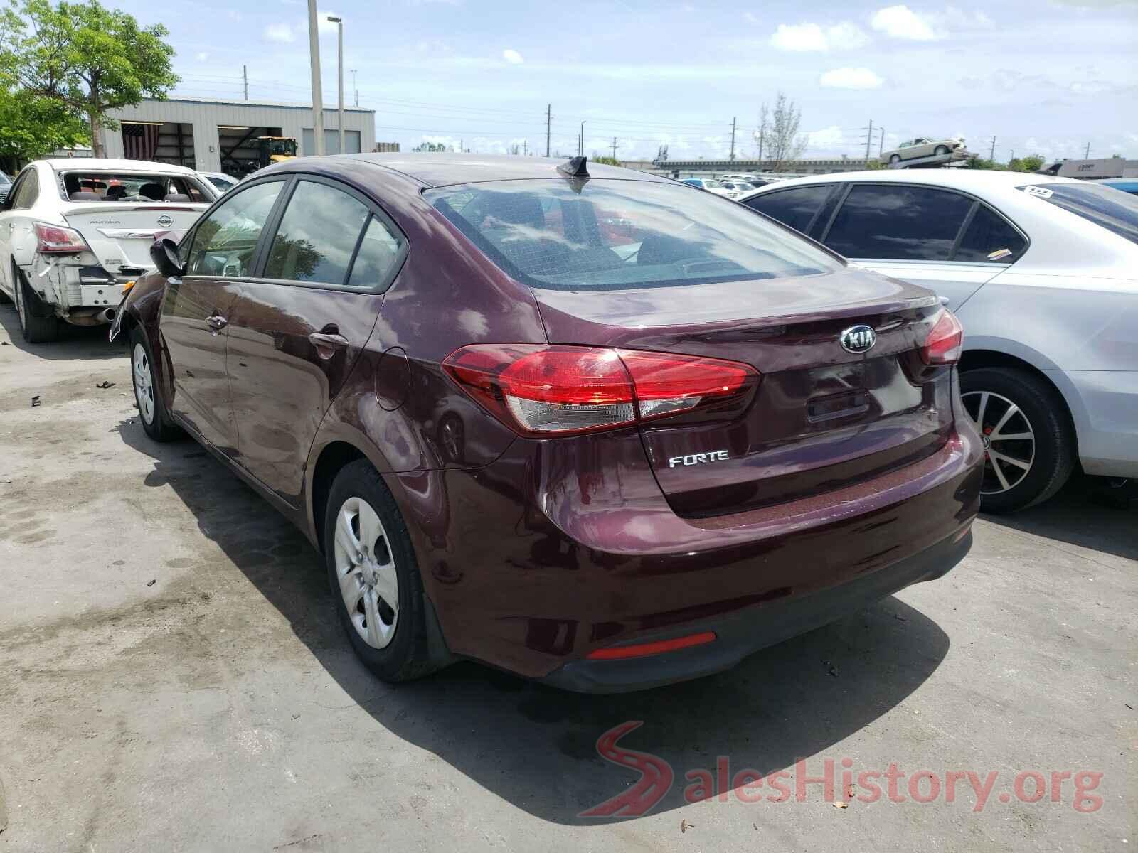 3KPFK4A72HE140013 2017 KIA FORTE