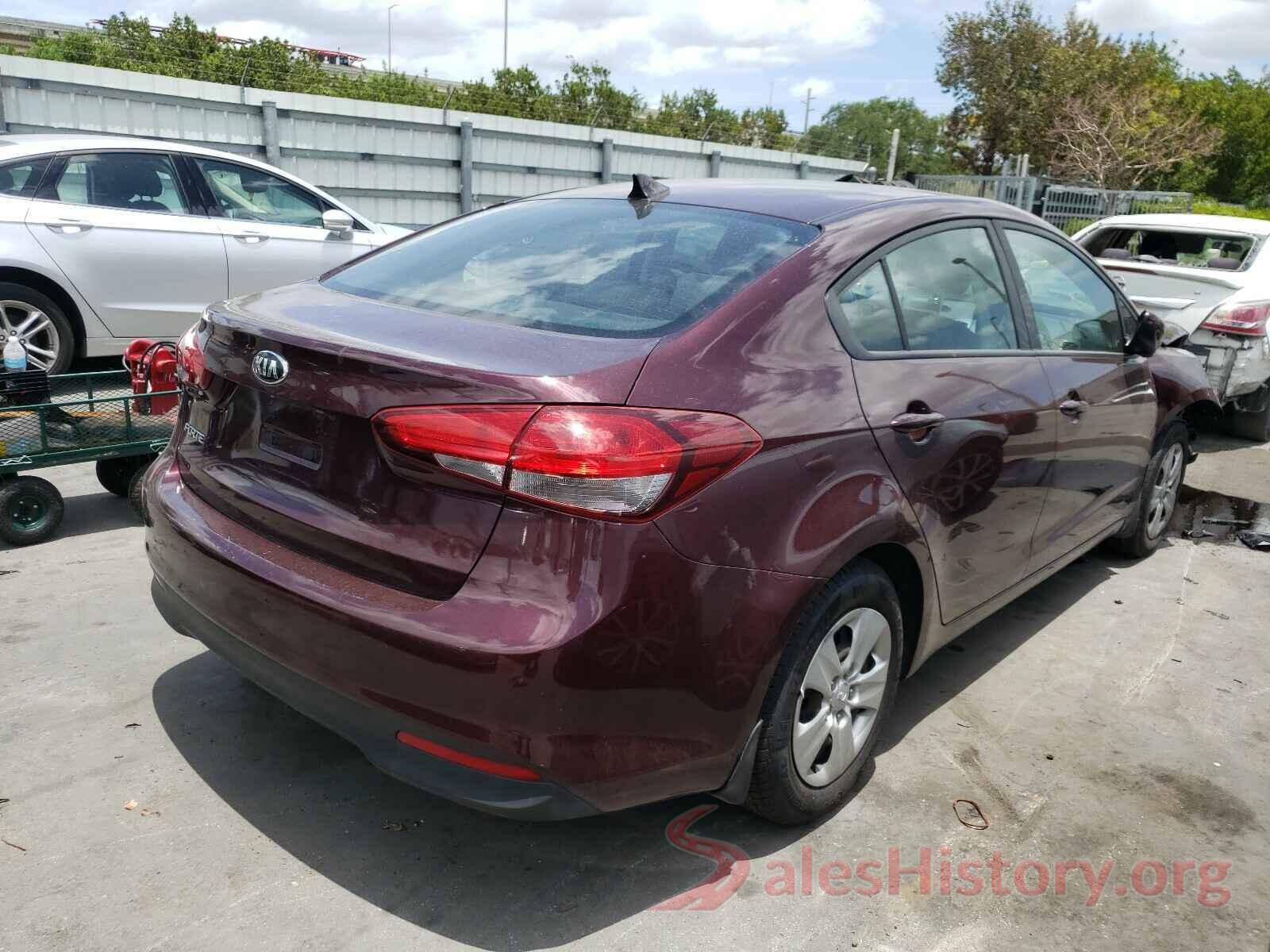 3KPFK4A72HE140013 2017 KIA FORTE