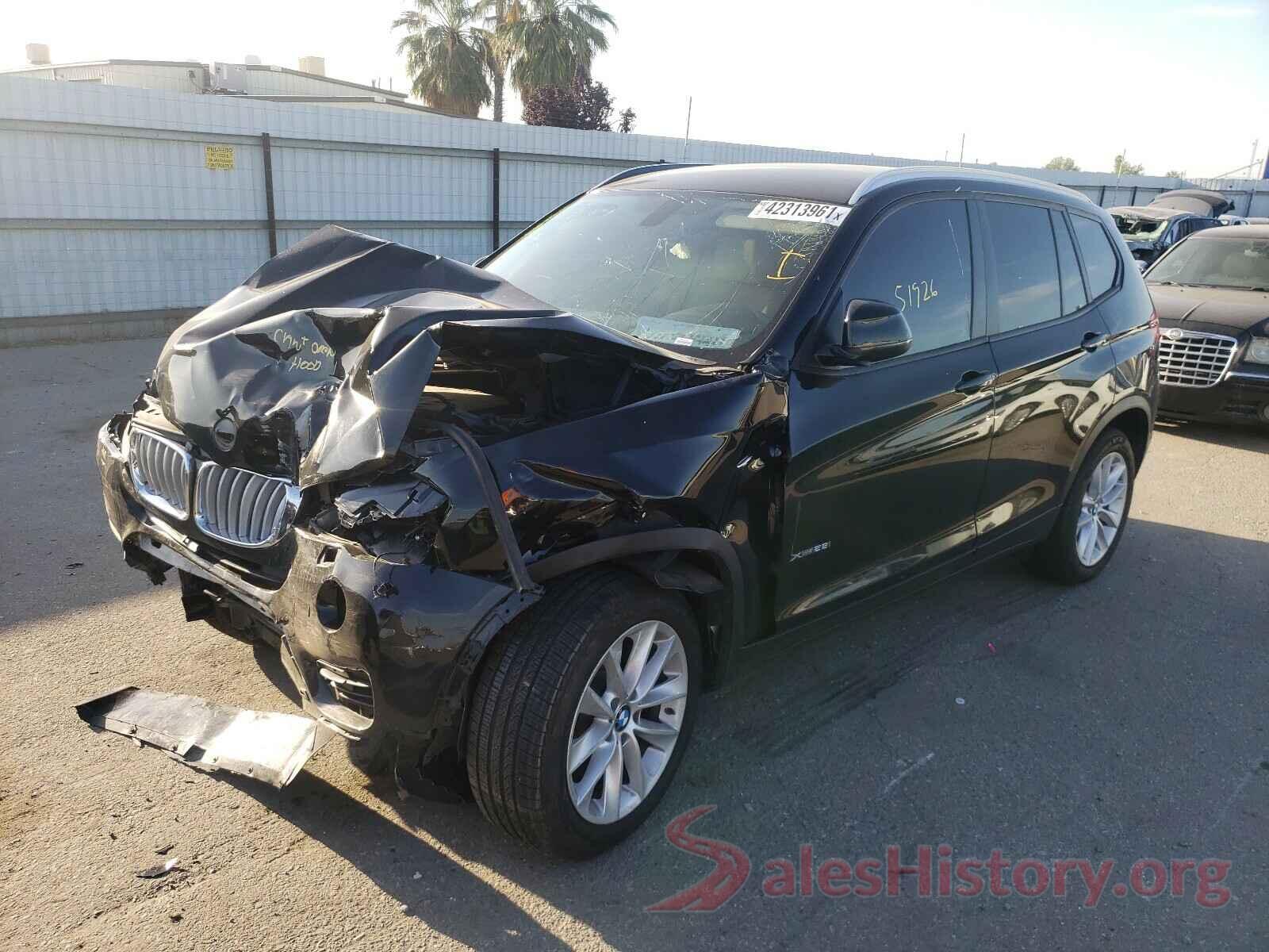 5UXWX9C56H0D99544 2017 BMW X3