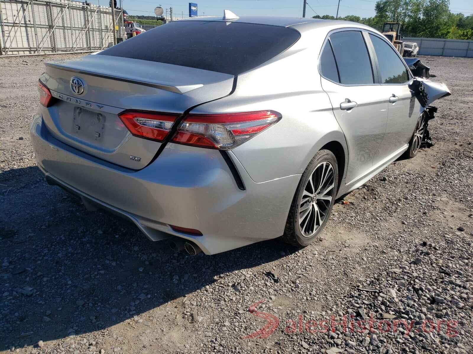 4T1B11HK8KU783304 2019 TOYOTA CAMRY