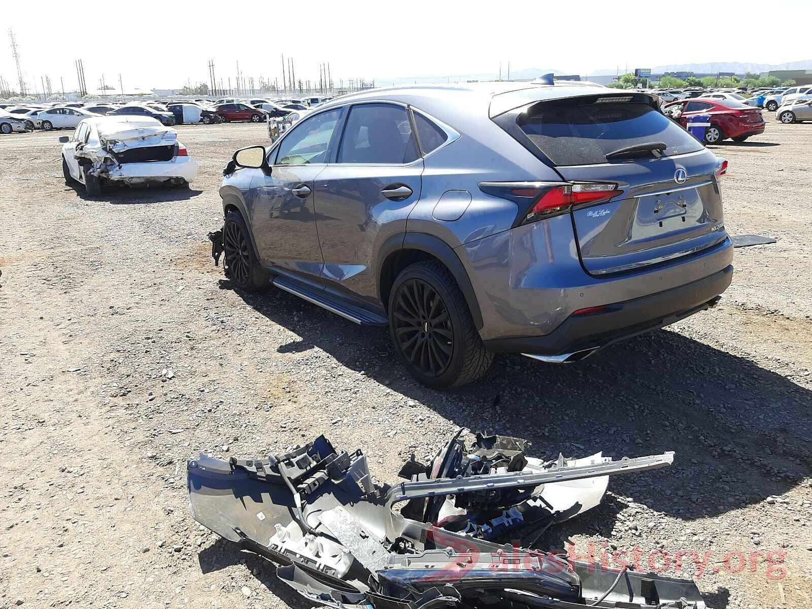 JTJYARBZXH2054225 2017 LEXUS NX