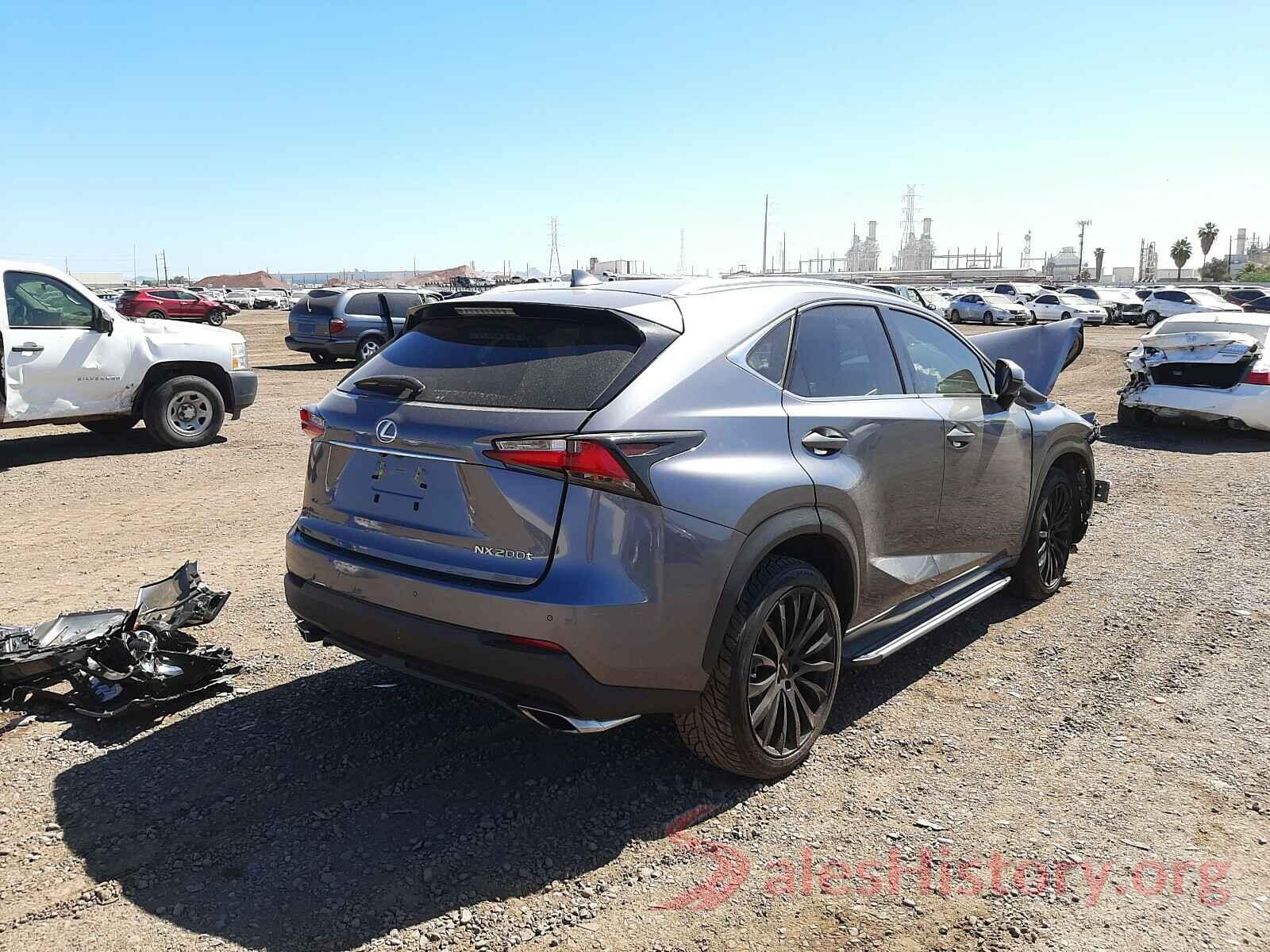 JTJYARBZXH2054225 2017 LEXUS NX