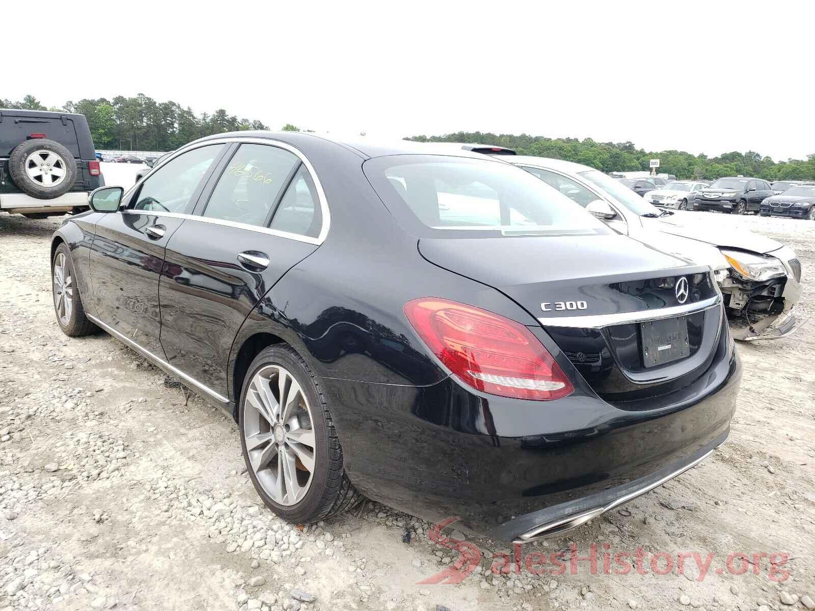 55SWF4JB0HU188210 2017 MERCEDES-BENZ C CLASS