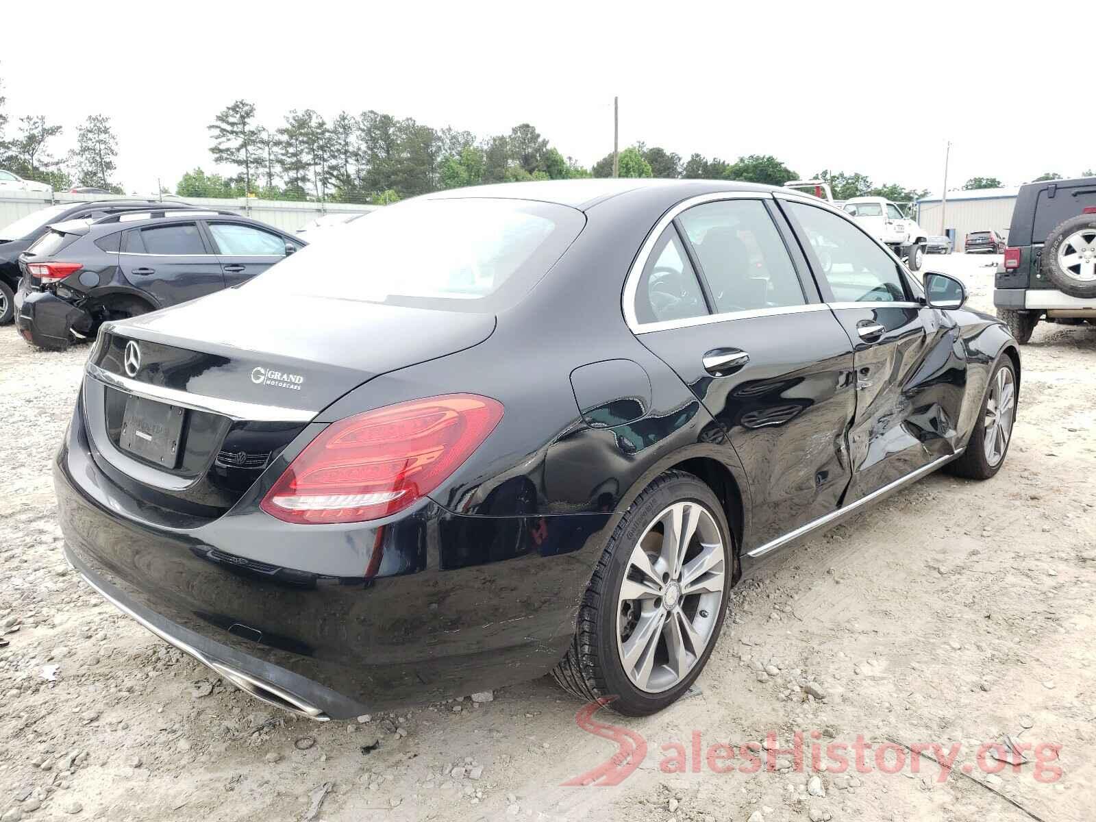 55SWF4JB0HU188210 2017 MERCEDES-BENZ C CLASS