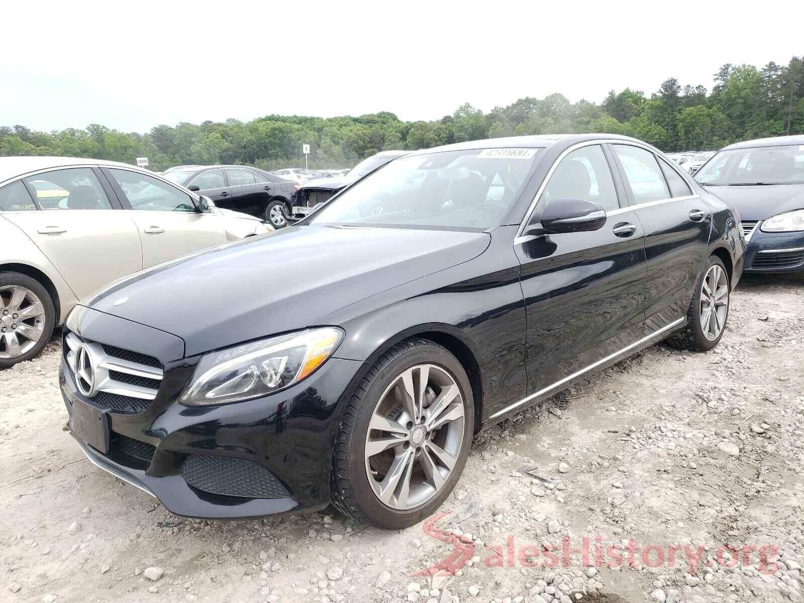 55SWF4JB0HU188210 2017 MERCEDES-BENZ C CLASS