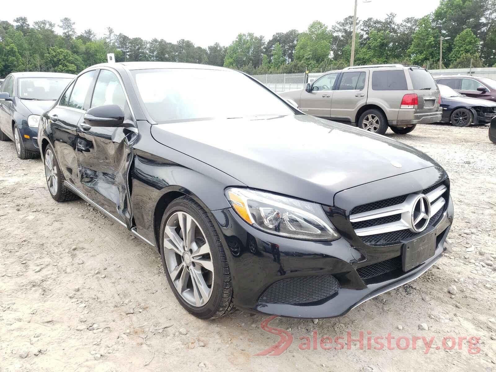 55SWF4JB0HU188210 2017 MERCEDES-BENZ C CLASS