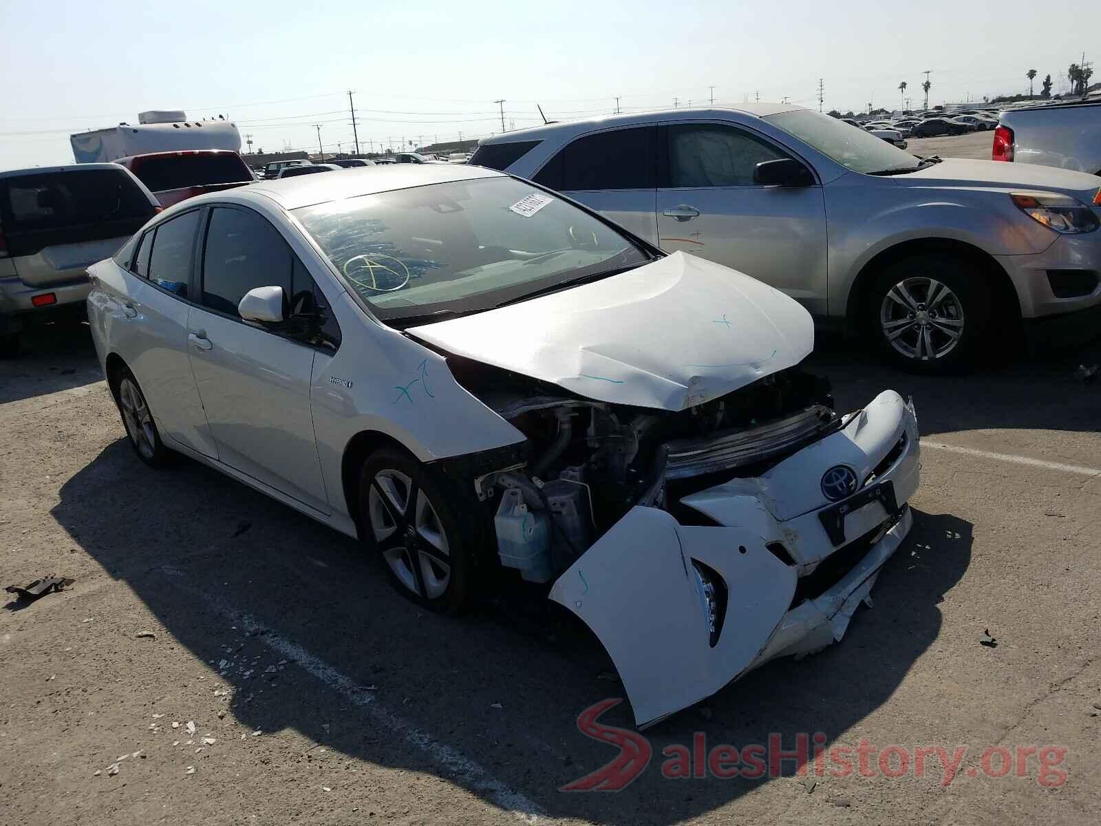 JTDKARFU4G3503267 2016 TOYOTA PRIUS