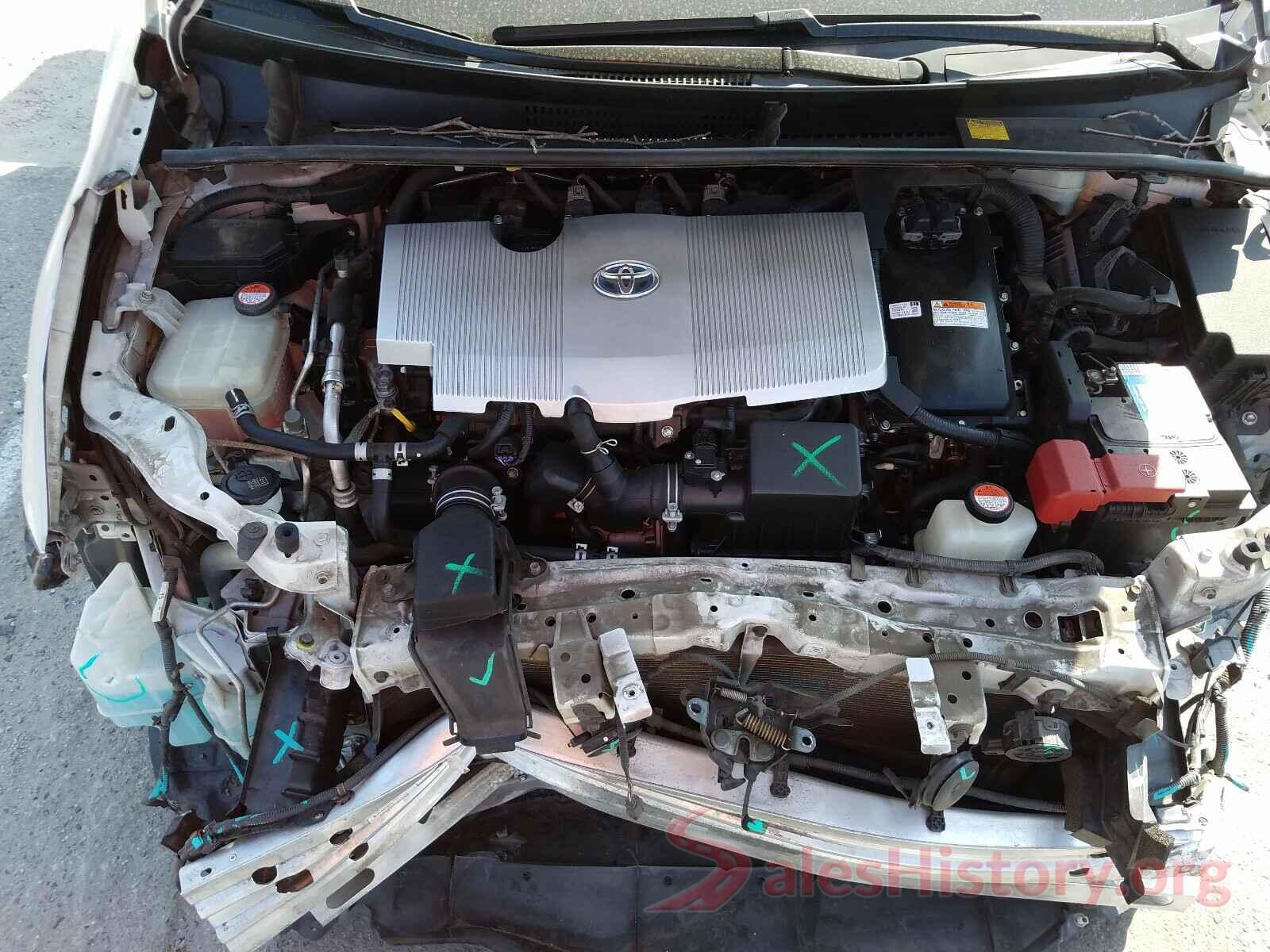 JTDKARFU4G3503267 2016 TOYOTA PRIUS