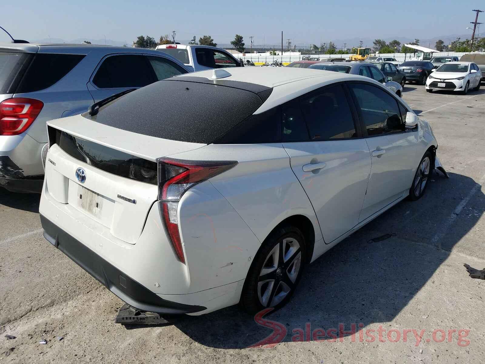 JTDKARFU4G3503267 2016 TOYOTA PRIUS