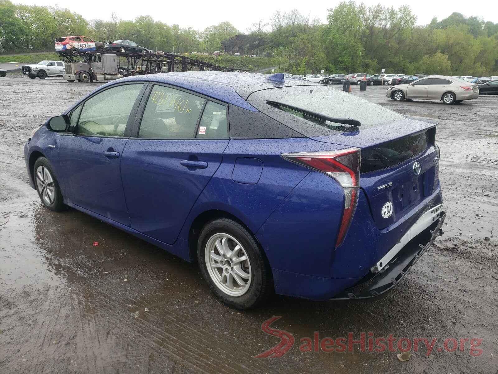 JTDKBRFU7J3599092 2018 TOYOTA PRIUS