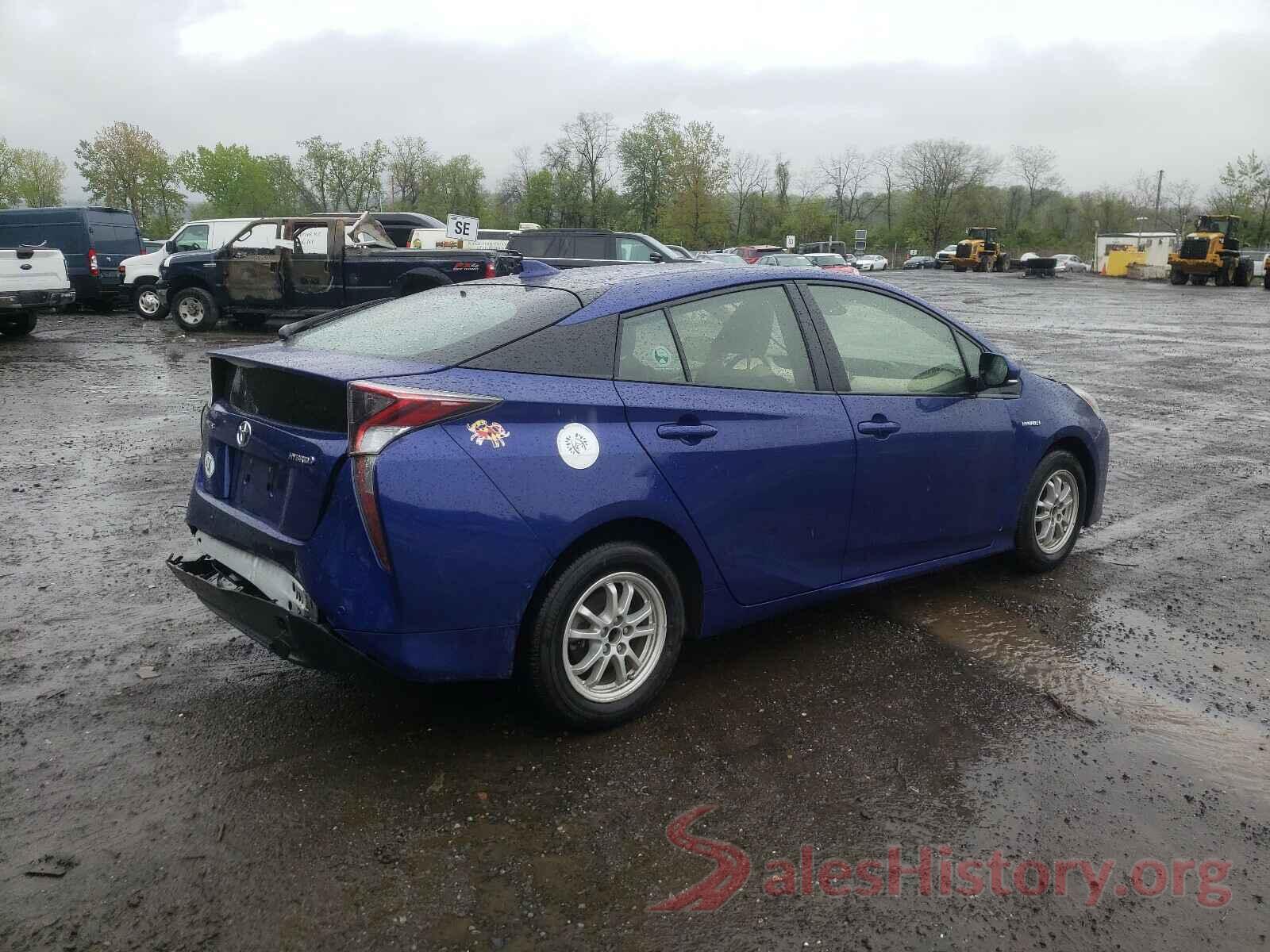 JTDKBRFU7J3599092 2018 TOYOTA PRIUS