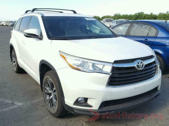 5TDJKRFH2GS241887 2016 TOYOTA HIGHLANDER