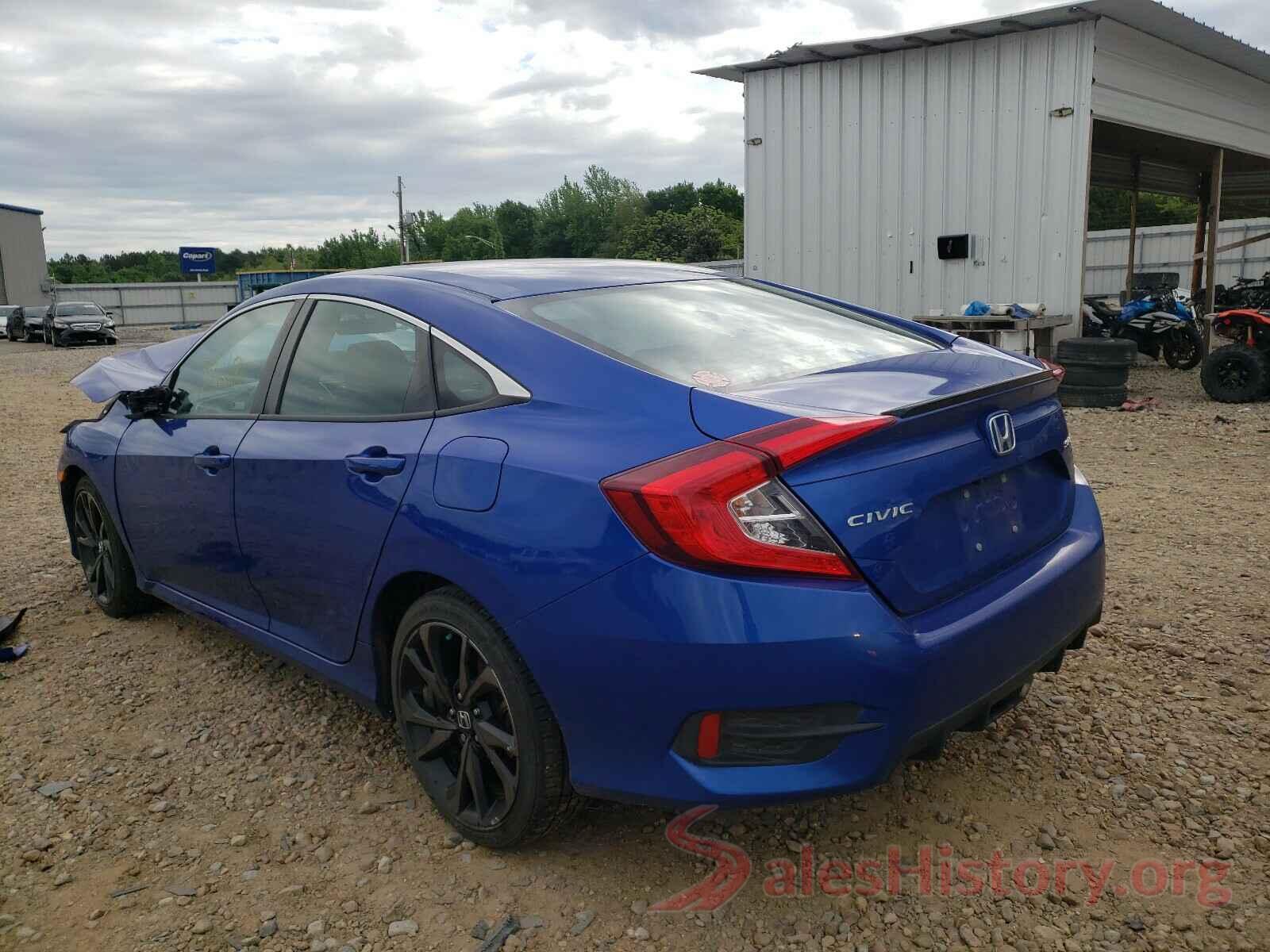 2HGFC2F89KH513595 2019 HONDA CIVIC