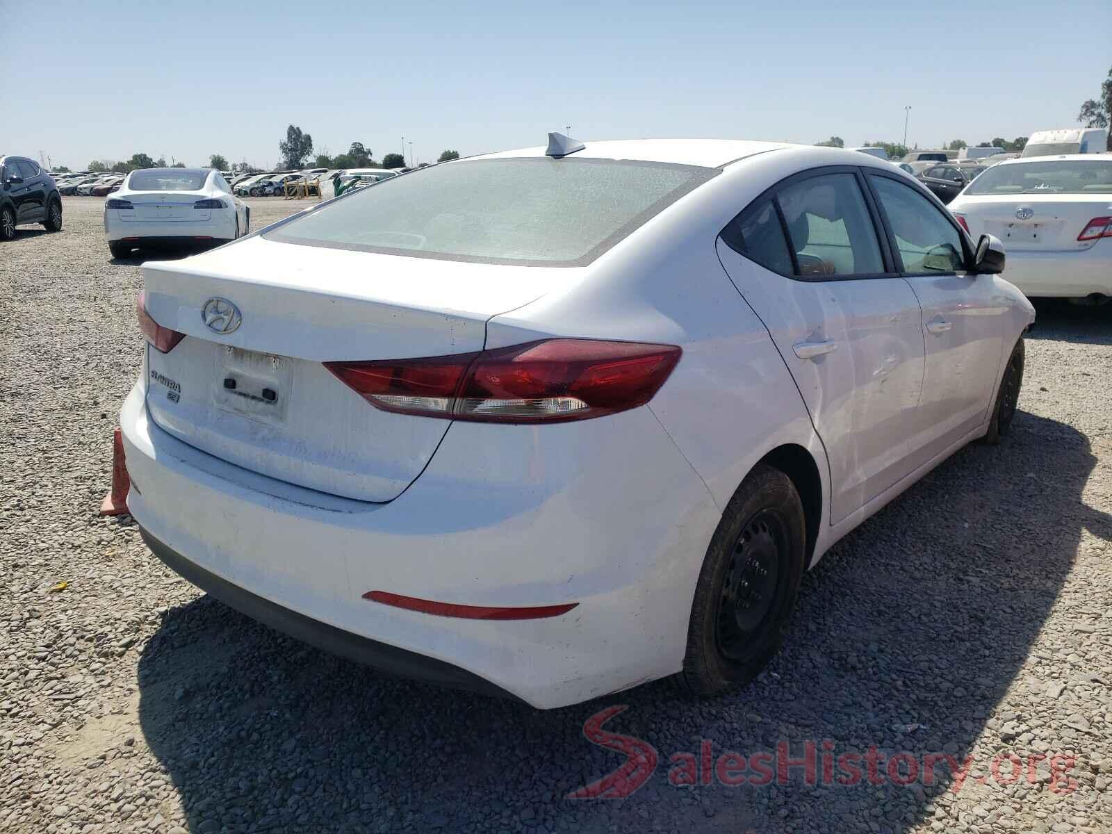 5NPD74LF8HH185918 2017 HYUNDAI ELANTRA