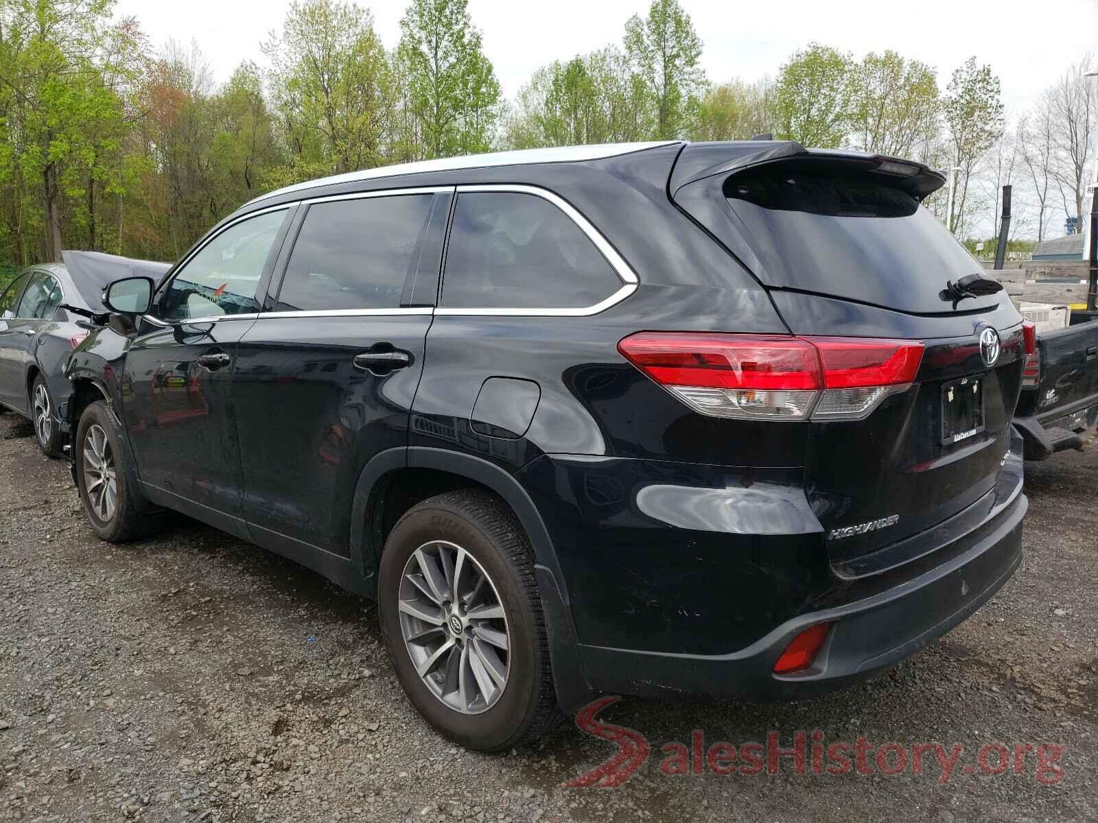 5TDJZRFH8KS710162 2019 TOYOTA HIGHLANDER