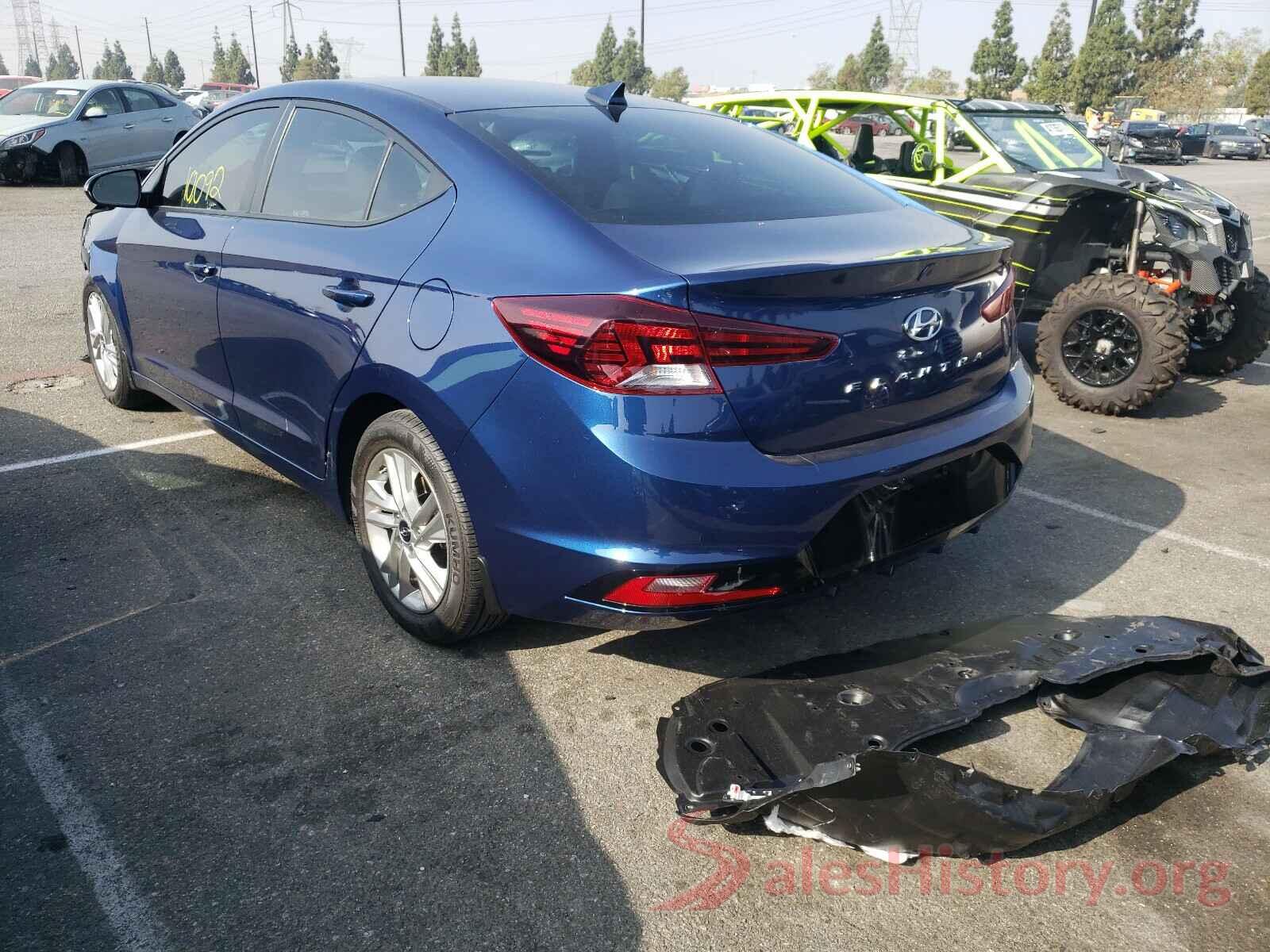 5NPD84LF3LH550298 2020 HYUNDAI ELANTRA