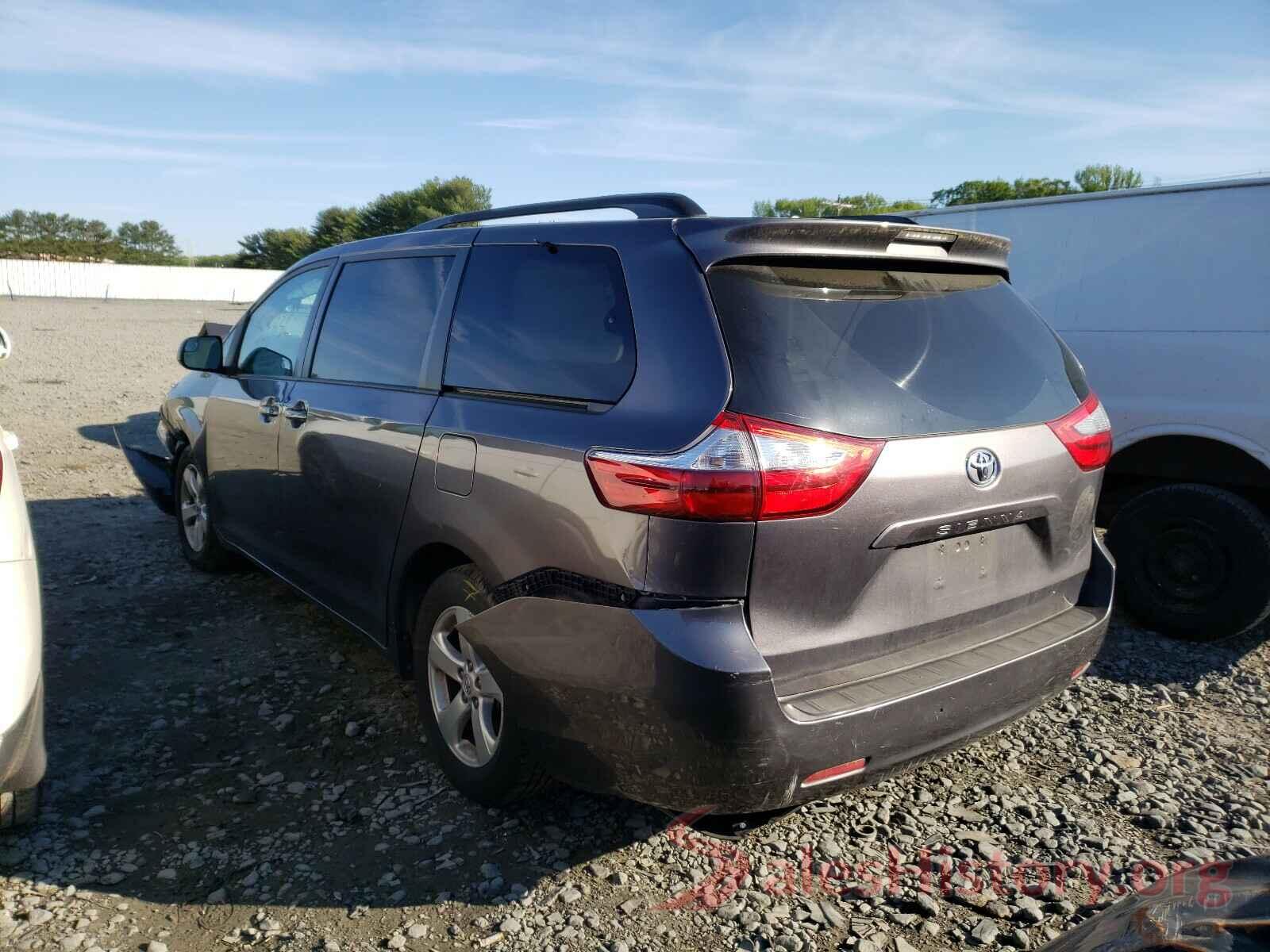 5TDKK3DC7GS708424 2016 TOYOTA SIENNA