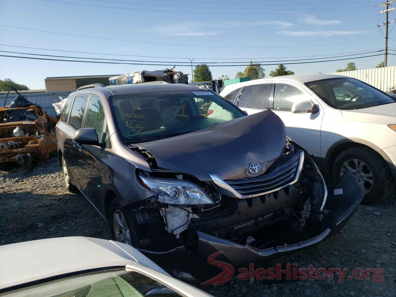 5TDKK3DC7GS708424 2016 TOYOTA SIENNA