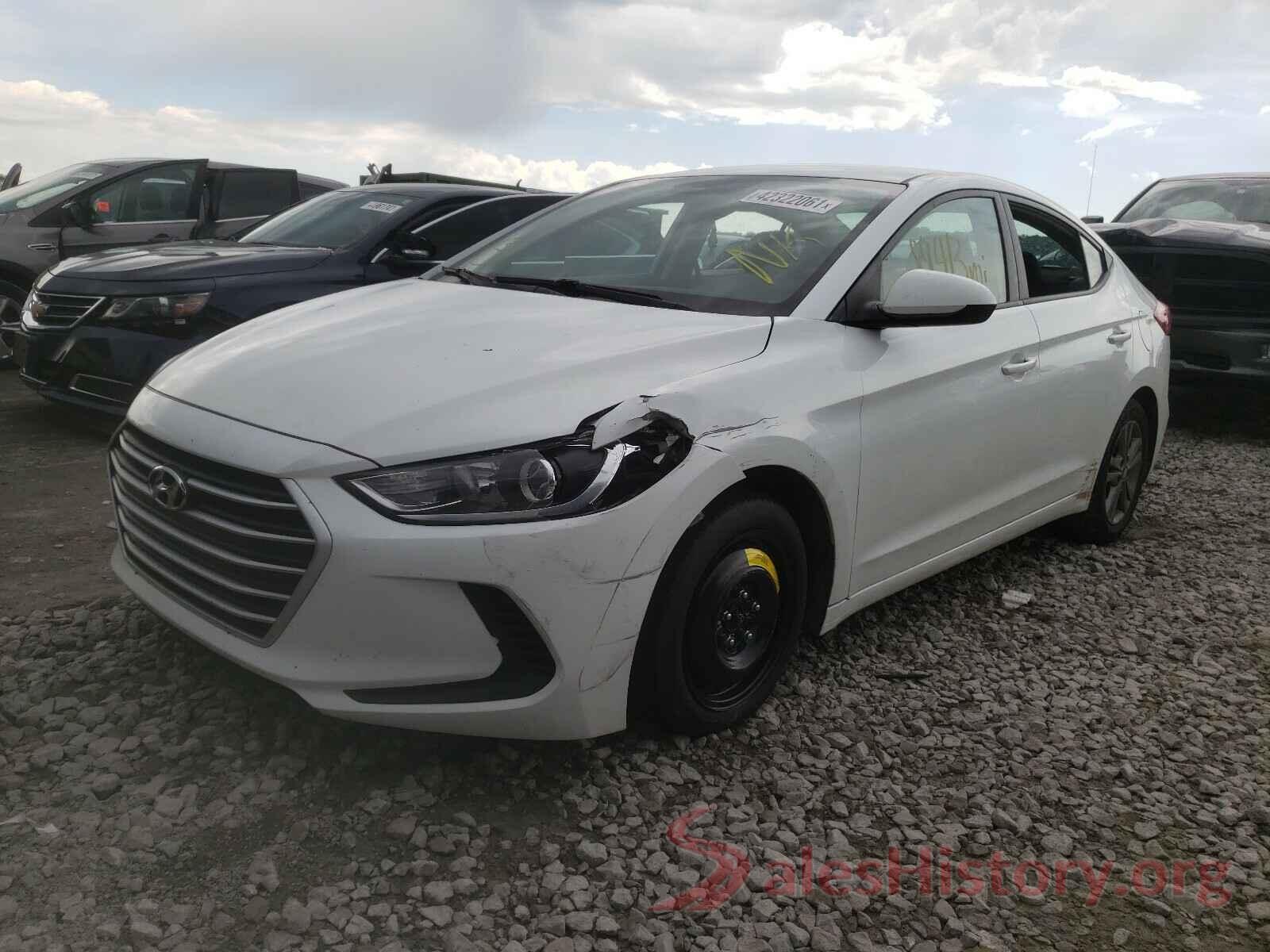 5NPD84LF2JH309443 2018 HYUNDAI ELANTRA