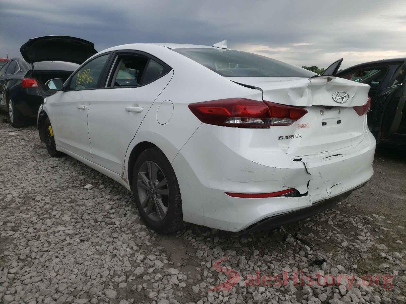 5NPD84LF2JH309443 2018 HYUNDAI ELANTRA