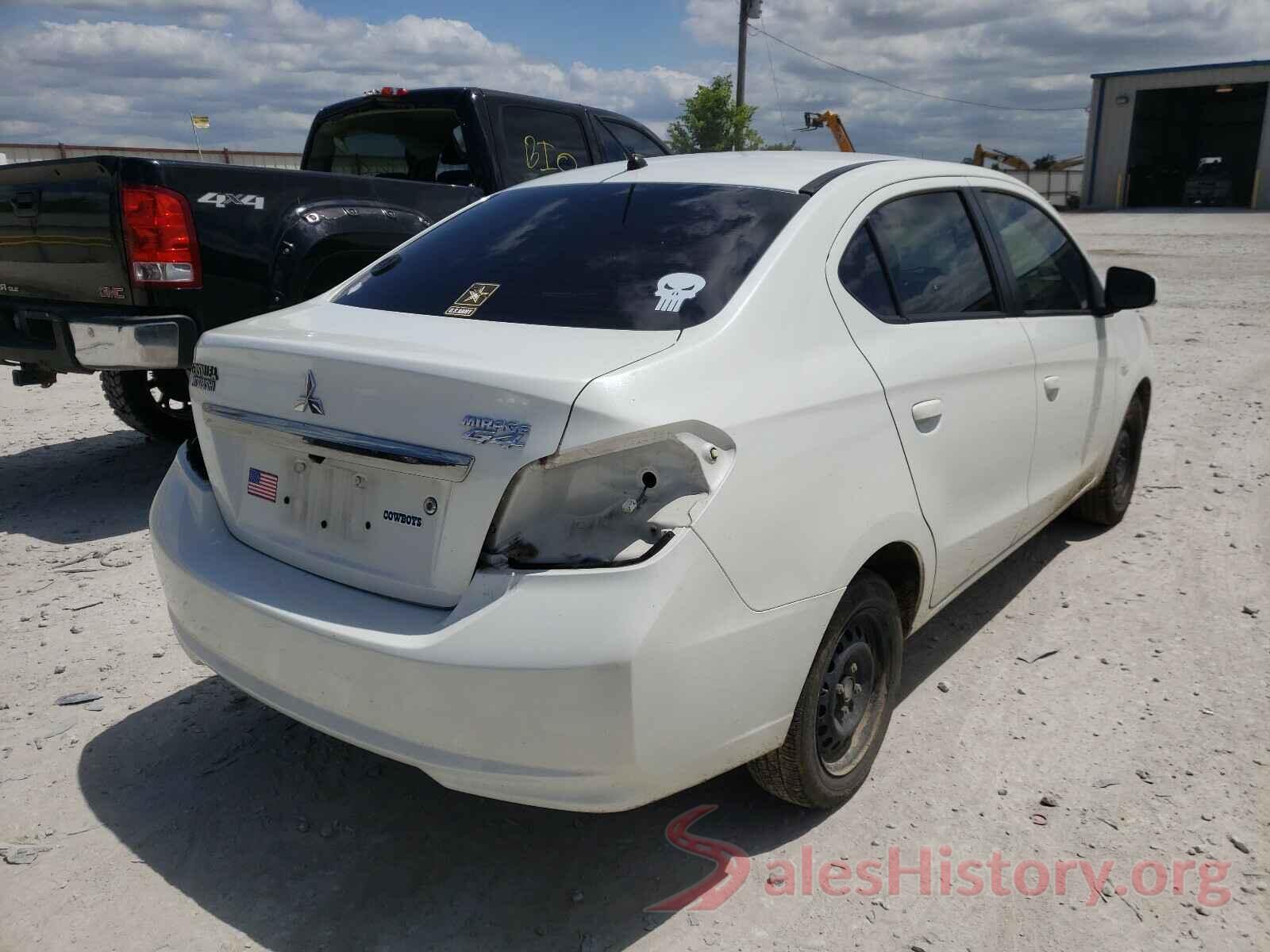 ML32F3FJ5HHF07911 2017 MITSUBISHI MIRAGE