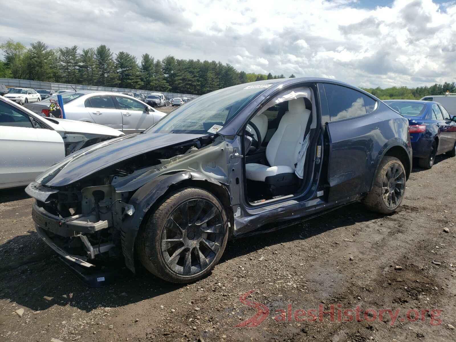 5YJYGDEE4MF078993 2021 TESLA MODEL Y