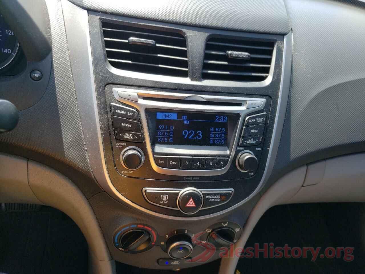 KMHCT4AE2GU124193 2016 HYUNDAI ACCENT