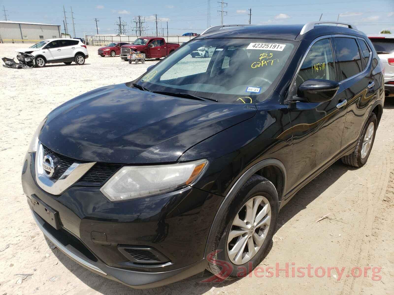 KNMAT2MT3GP621973 2016 NISSAN ROGUE