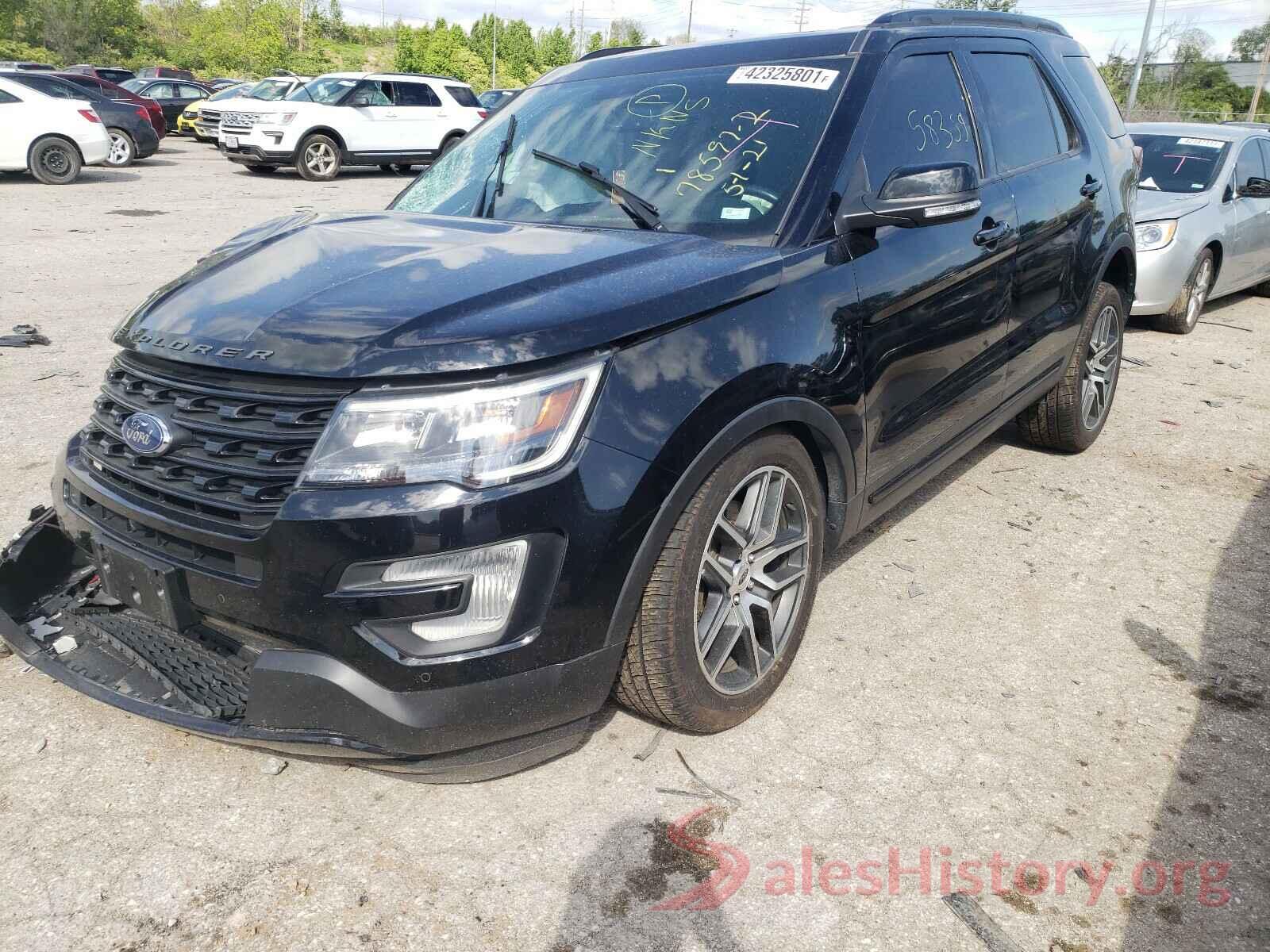 1FM5K8GT9HGC67912 2017 FORD EXPLORER